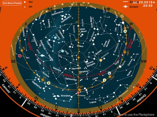 Planisphere android App screenshot 1